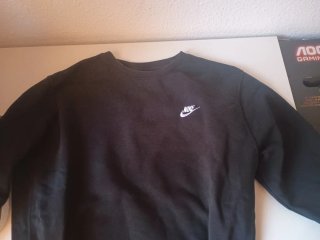 Sudadera Nike talla L , azul marino