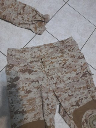 Combat suit uniform Aor 2 completa