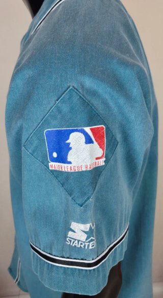 Camisa beisbolera vintage Starter Florida Marlins