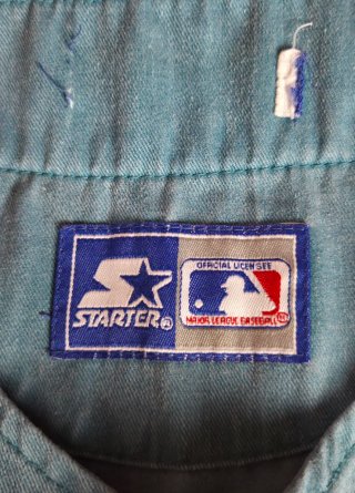 Camisa beisbolera vintage Starter Florida Marlins