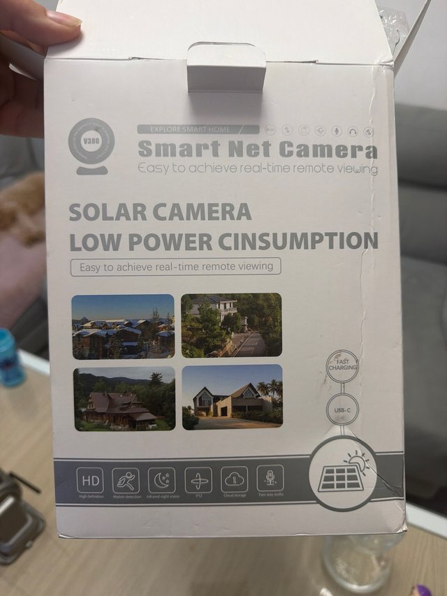 Camara de vigilancia solar 4g