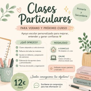 Clases particulares Primaria y Secundaria