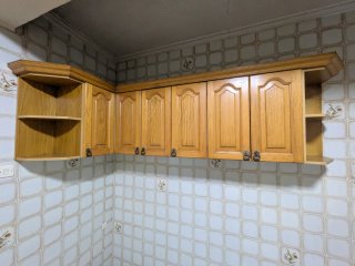 Pack muebles cocina madera color marron