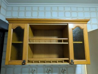 Pack muebles cocina madera color marron