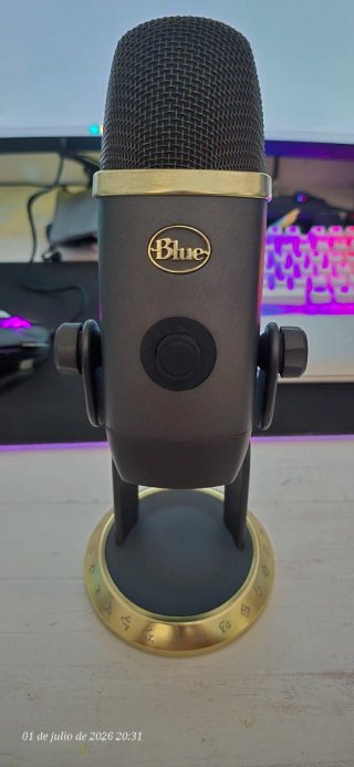 Micrófono Blue Yeti Edición limitada WoW