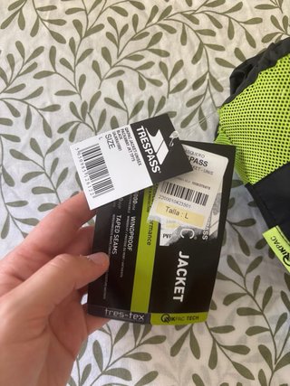 Chubasquero Trespass Qikpac Jacket L