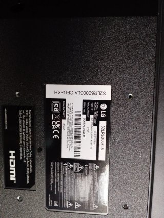 TV LG smart 32"