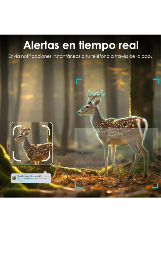 WOLFANG Cámara de Caza 4G, Cámara Fototrampeo