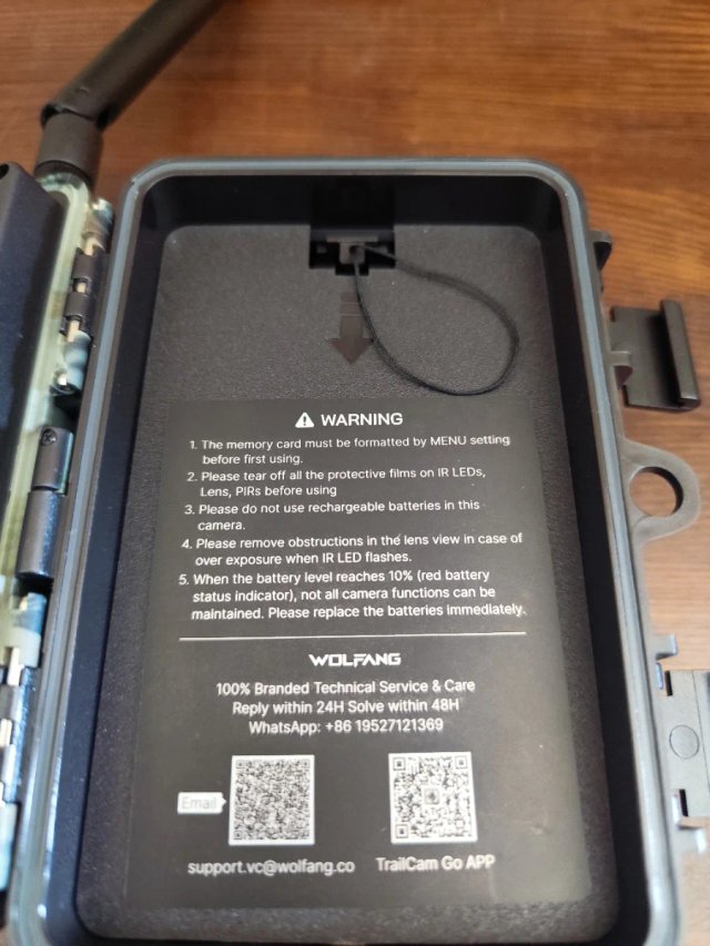 WOLFANG Cámara de Caza 4G, Cámara Fototrampeo