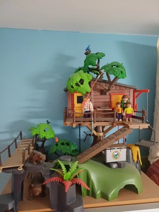 Árbol de playmobil