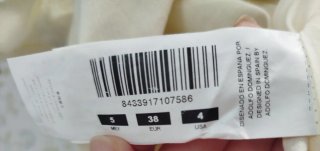 Vestido Adolfo Domínguez talla 38