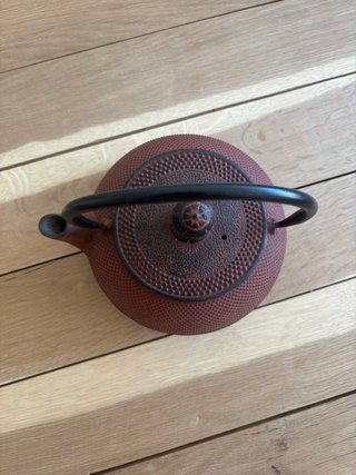 Tetera de hierro fundido japonesa