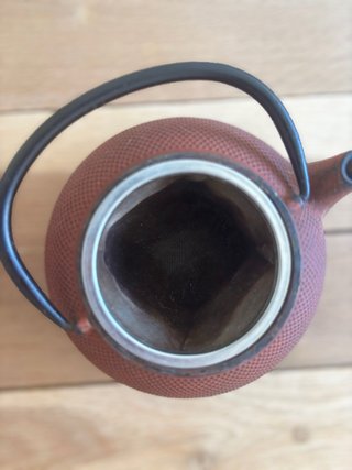 Tetera de hierro fundido japonesa