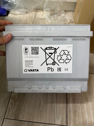 Batería VARTA Dynamic SLI D24 60Ah 12V 540A Nueva