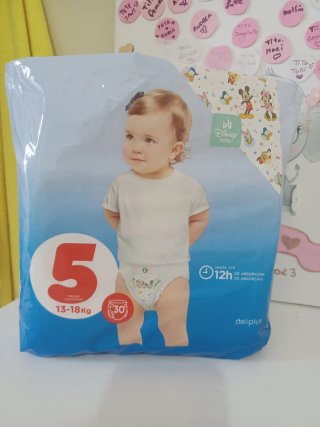 Pañales talla 5 Deliplus