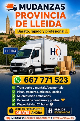 Traslochi a partire da 150€