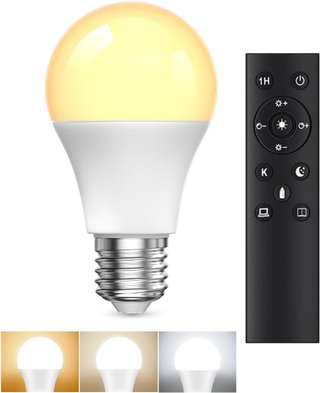 Lampadina LED E27 con Telecomando Dimmerabile