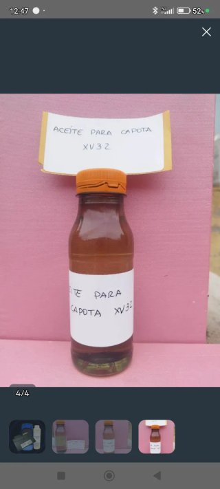 Aceite idraulico para capotas xv32