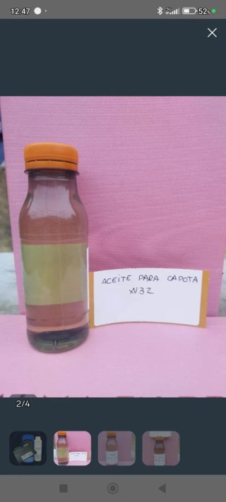 Aceite idraulico para capotas xv32