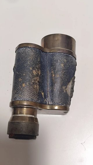 Prismático de latón, restaurar principio siglo xx