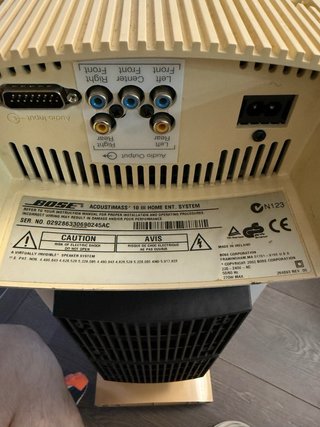 Bose Acoustimass 10 series iii