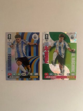 Cromos julian alvarez adrenalyn XL world cup