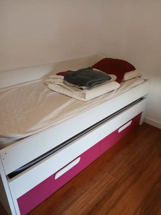 Cama nido con cajones