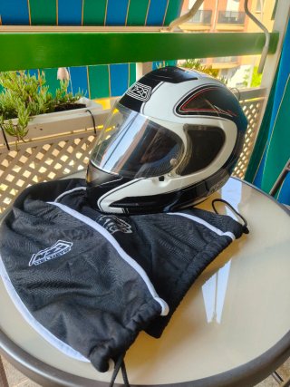 Dos Cascos de moto