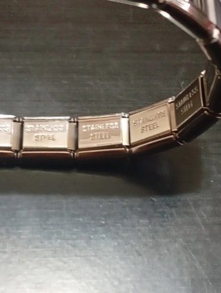 Pulsera elástica de acero inoxidable