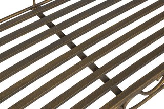 Divanetto panchina Liberty in ferro con finitura b