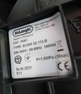 Cafetera Delonghi