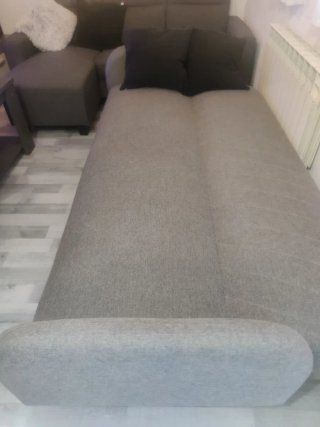 Sofá cama JYSK,2,00x70x1'10m.abierto