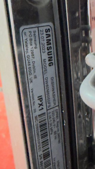 Lavavajillas - Samsung DW60M6050FS