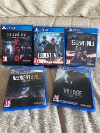 Lote Resident Evil PS4