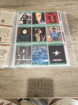 Album Panini Michael Jackson.