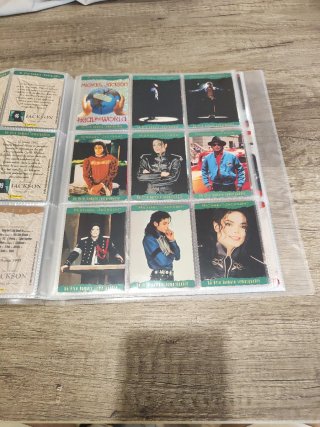 Album Panini Michael Jackson.