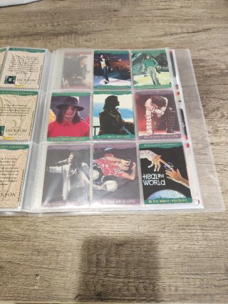 Album Panini Michael Jackson.