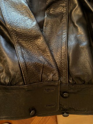 Chaqueta de piel Vintage