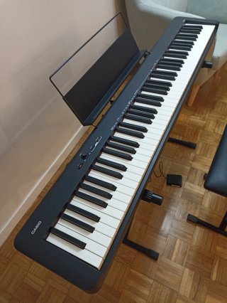 Piano Casio CDP s100 con soporte y banqueta