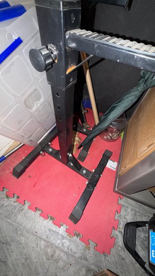 Rack gimnasio incluye el par