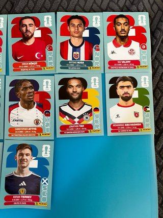 Cromos De panini del mundial de futbol