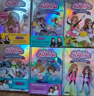 COLECCIÓN COMPLETA "LAS RATITAS" - 6 LIBROS - N