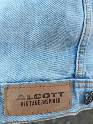 Smanicato jeans alcott blu