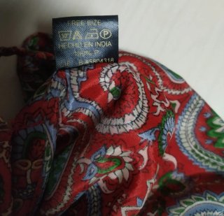 Vestido largo India ,t-Unica