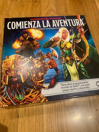 Juego de mesa Dungeons and Dragons marca wizard