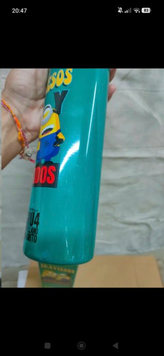 Botella minions verde termo McDonald's