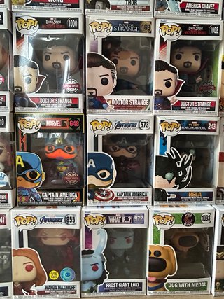 Pack de funko pop (Marvel, Star Wars, Disney...)
