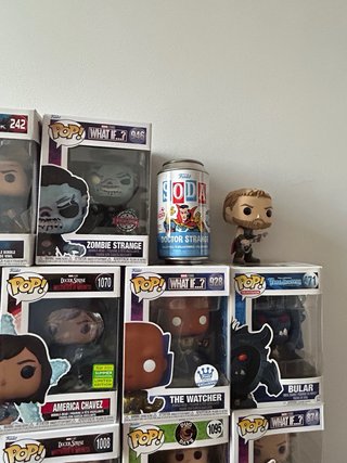 Pack de funko pop (Marvel, Star Wars, Disney...)