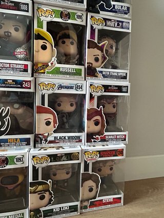 Pack de funko pop (Marvel, Star Wars, Disney...)