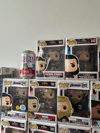 Pack de funko pop (Marvel, Star Wars, Disney...)